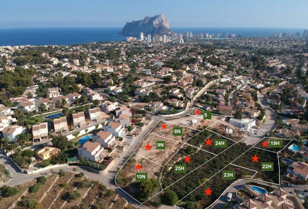 Herverkoop - Land - Calpe - Urbanizaciones