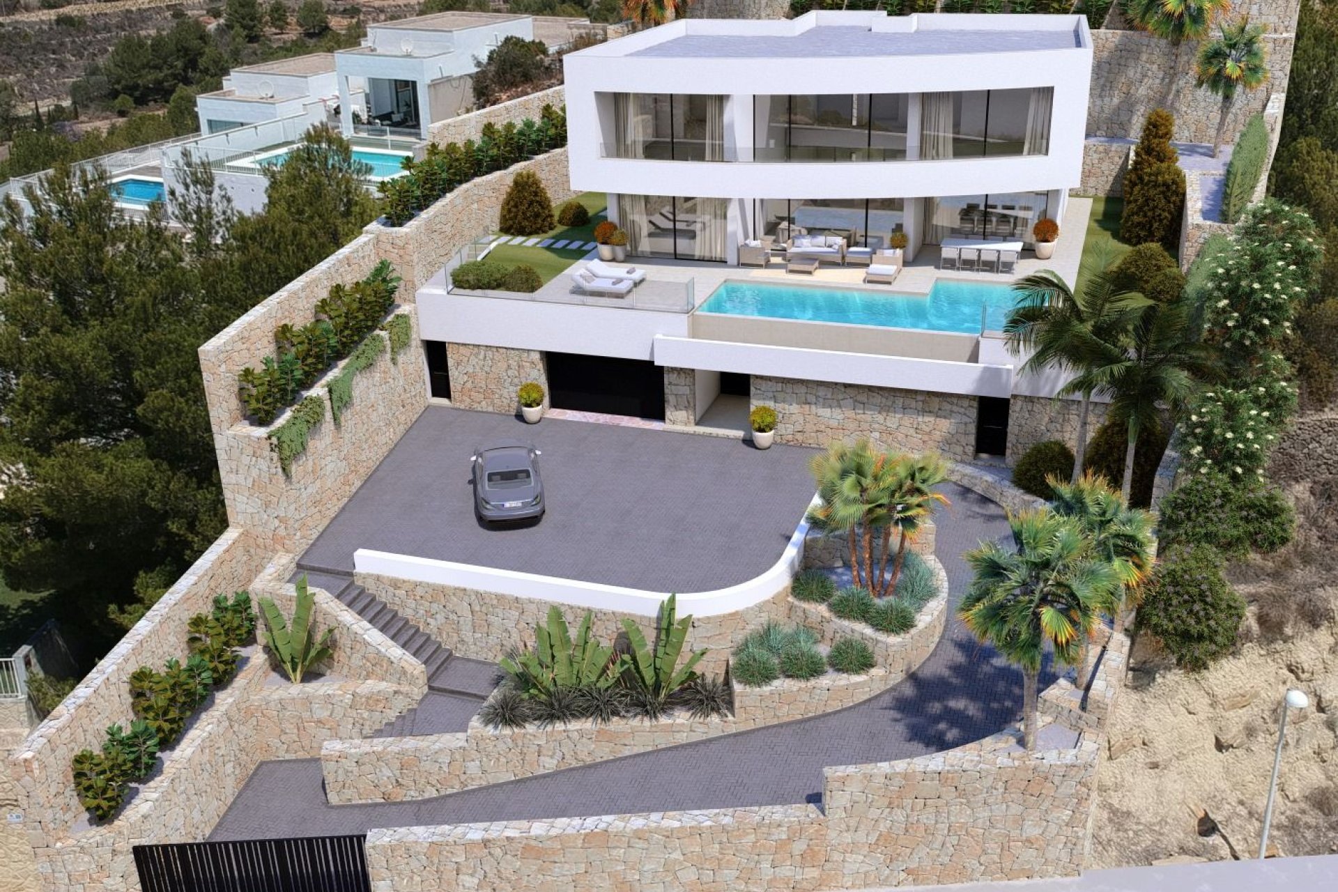 Herverkoop - Villa - Calpe - Urbanización