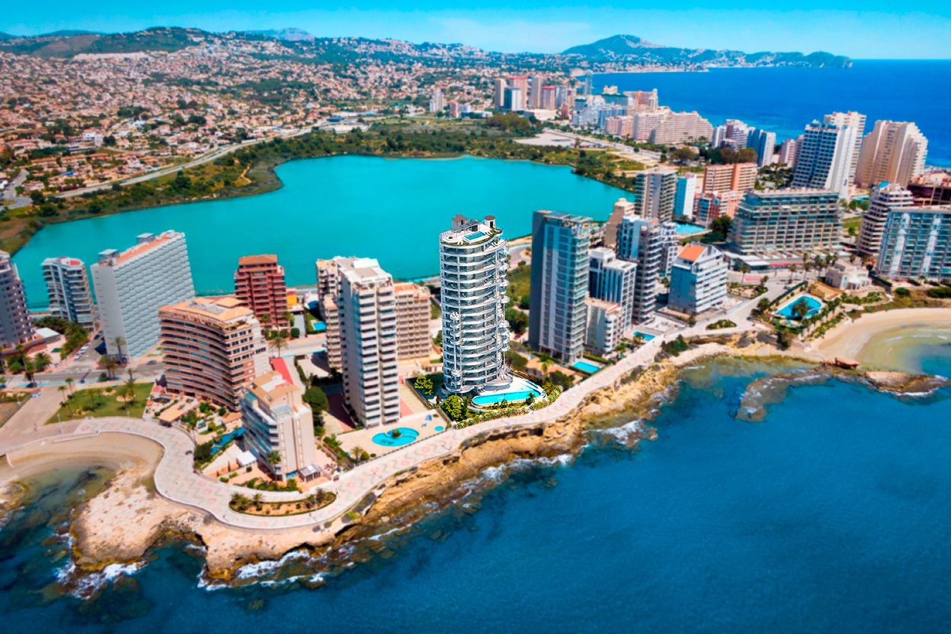 Nieuwbouw - flat - Calpe - Calpe - Playa Arenal