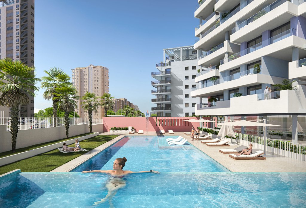 Obra nueva - Apartmento - Calpe