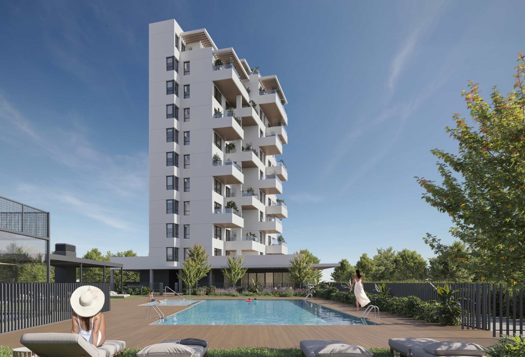 Obra nueva - Apartmento - Calpe