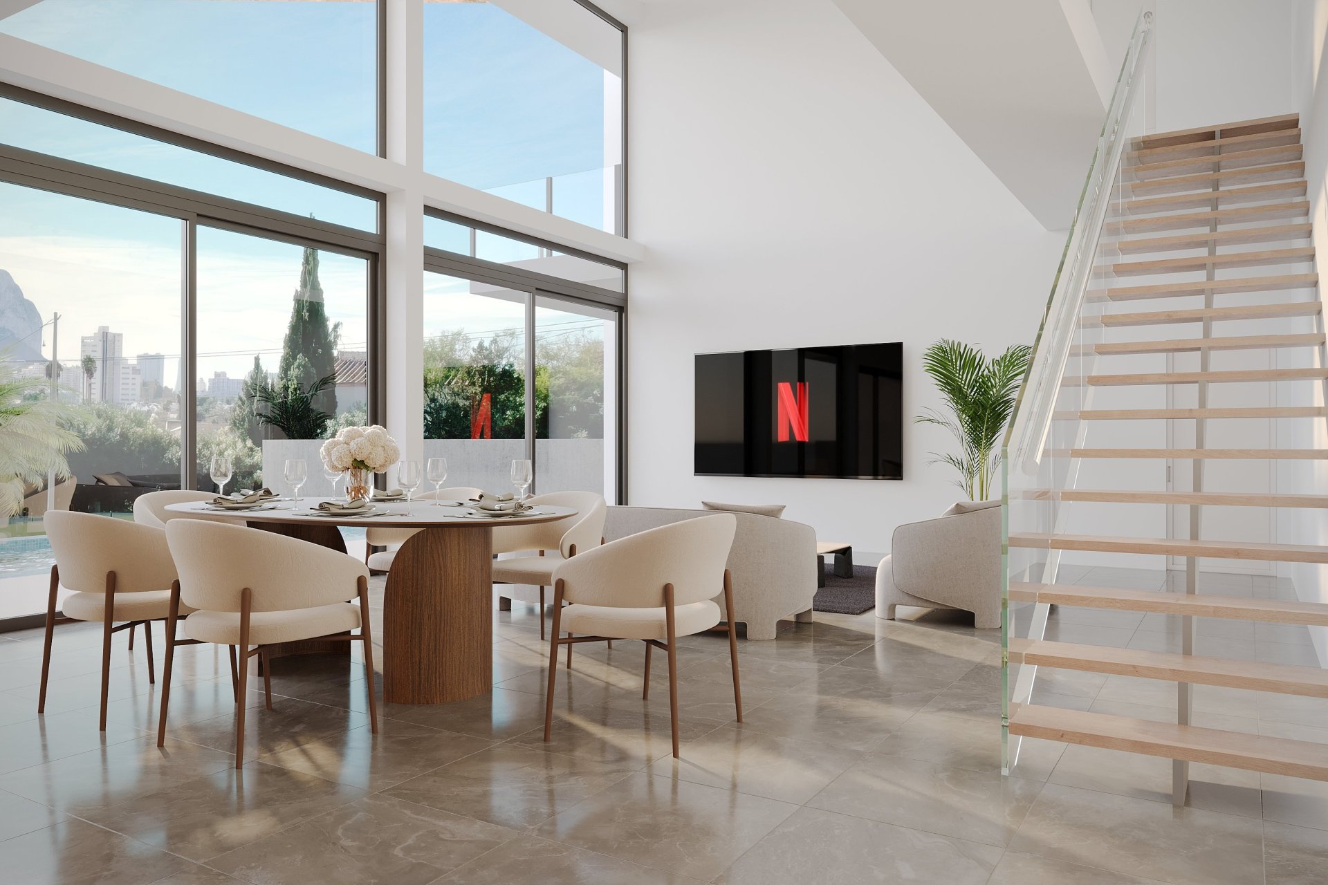 Obra nueva - Chalet Pareado - Calpe
