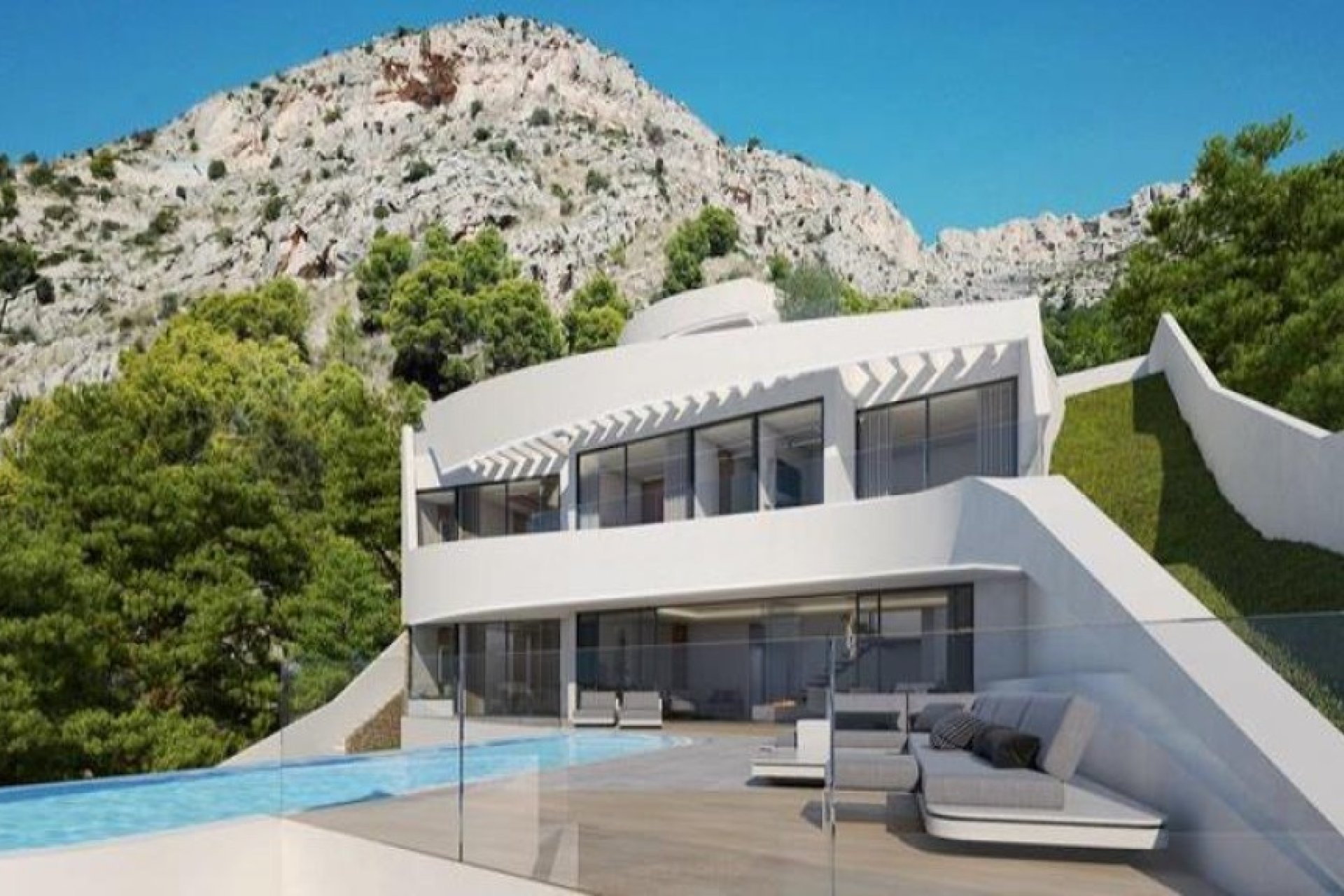 Obra nueva - Villa - Altea