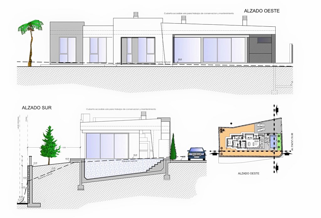 Obra nueva - Villa - Calpe - Playa Levante