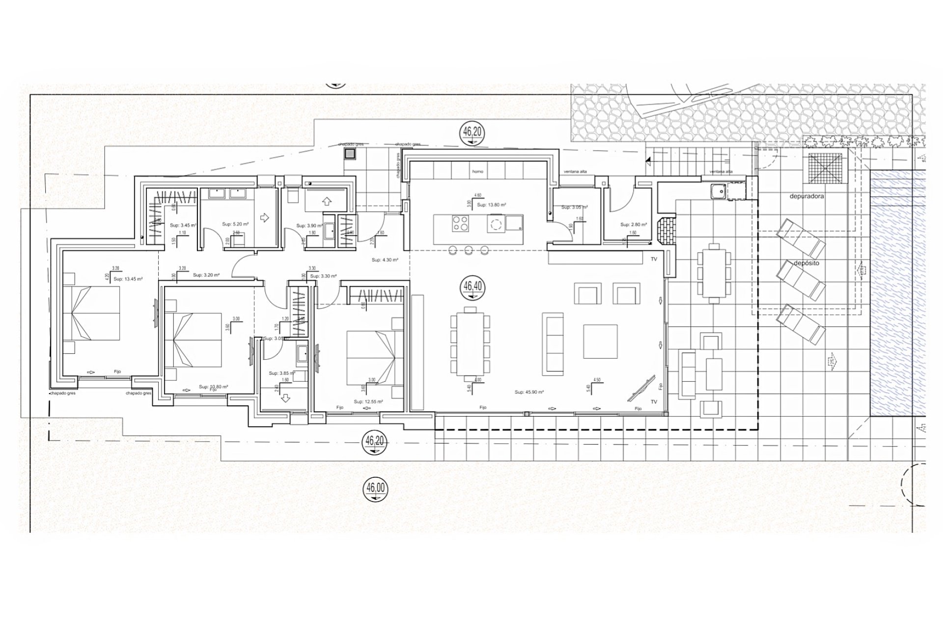 Obra nueva - Villa - Calpe - Playa Levante