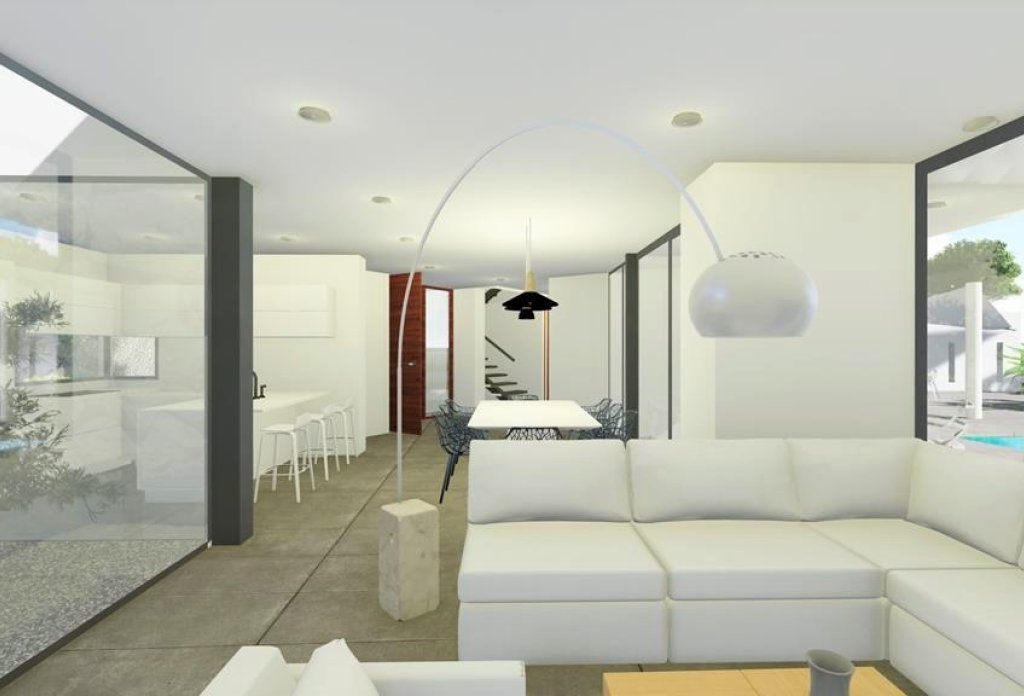 Obra nueva - Villa - Calpe - Puerto blanco