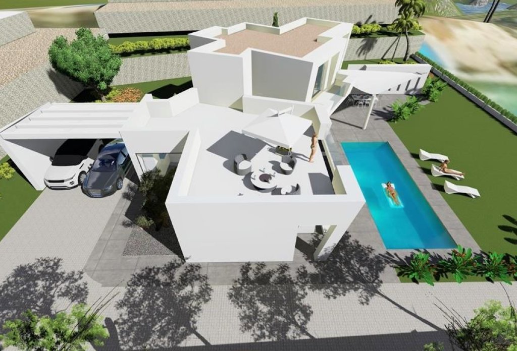 Obra nueva - Villa - Calpe - Puerto blanco