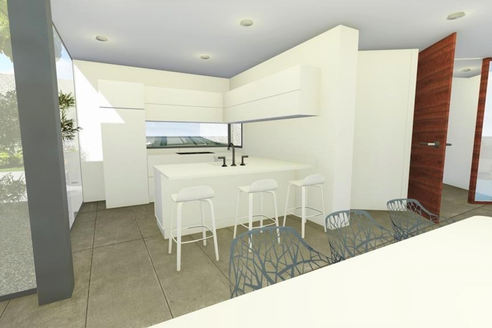 Obra nueva - Villa - Calpe - Puerto blanco