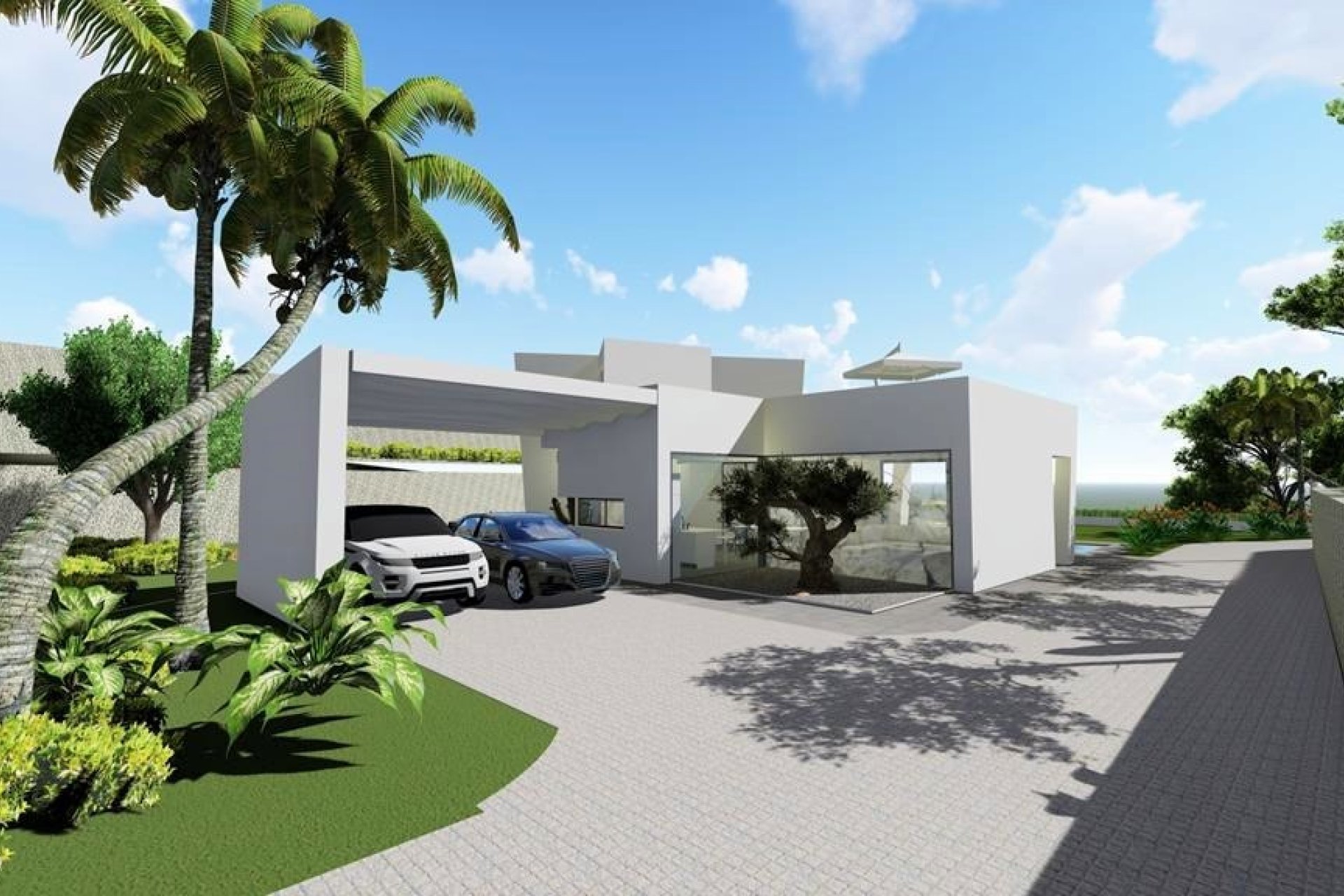 Obra nueva - Villa - Calpe - Puerto blanco