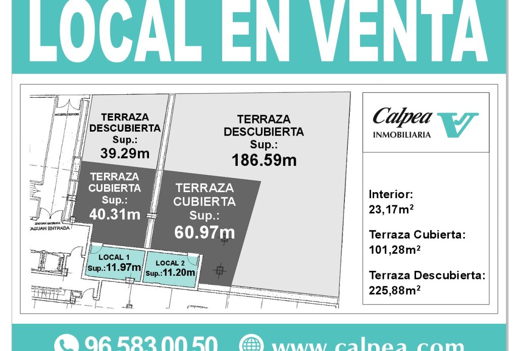 Resale - commercial_premises - Calpe - La Fossa