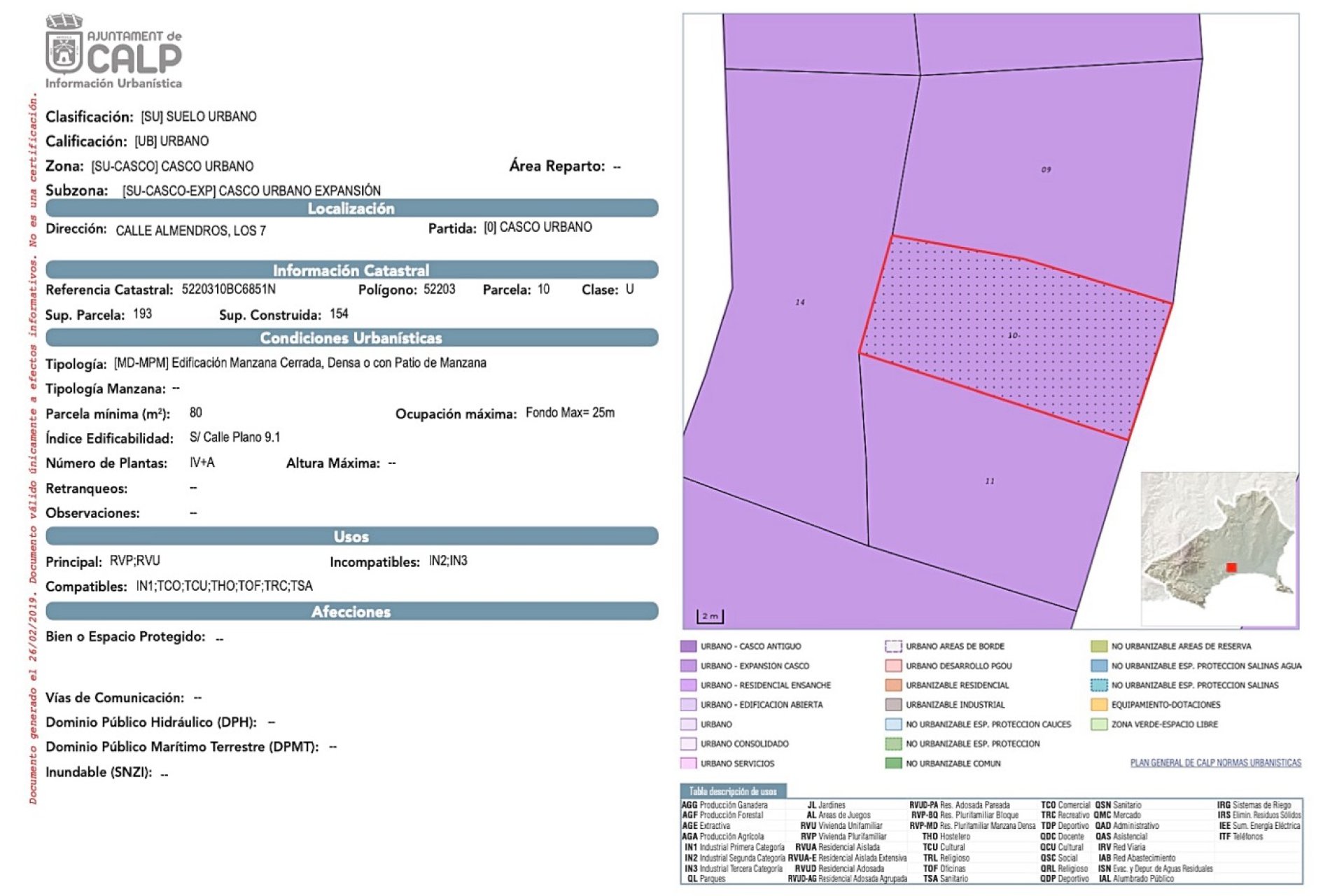 Reventa - Terreno - Calpe - Centro Urbano